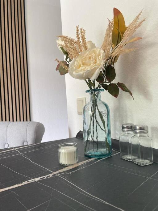 Modernes Apartment In Chemnitz Zewnętrze zdjęcie
