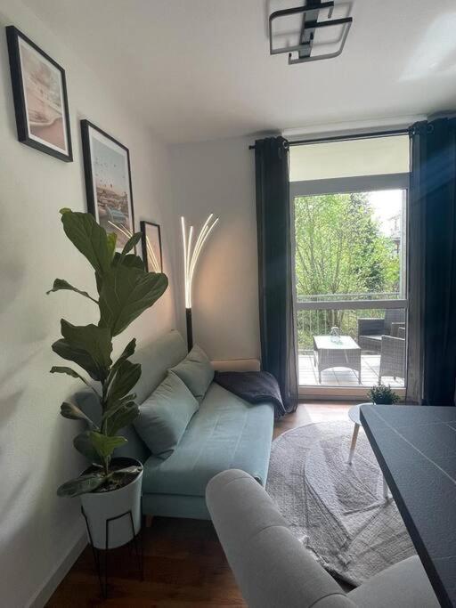Modernes Apartment In Chemnitz Zewnętrze zdjęcie